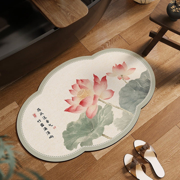 Blossom-Inspired Non-Slip Table Mat
