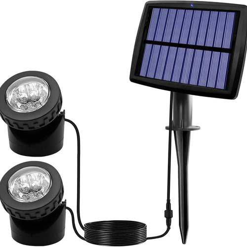 Adjustable Outdoor Solar Spotlight Kit Bowlift