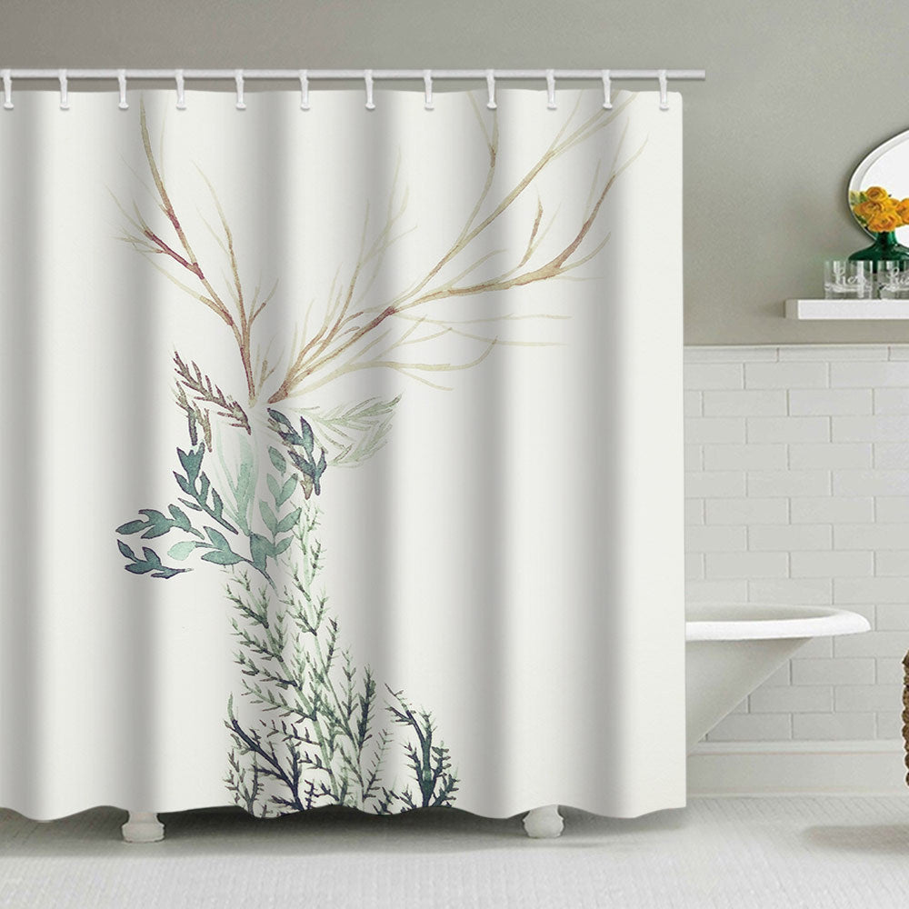 Botanical Garden Shower Curtain Bowlift