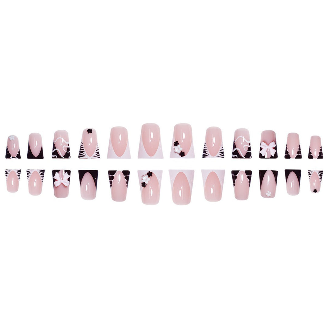 Artistic Floral Nail Art Extensions Bowlift 1787913916