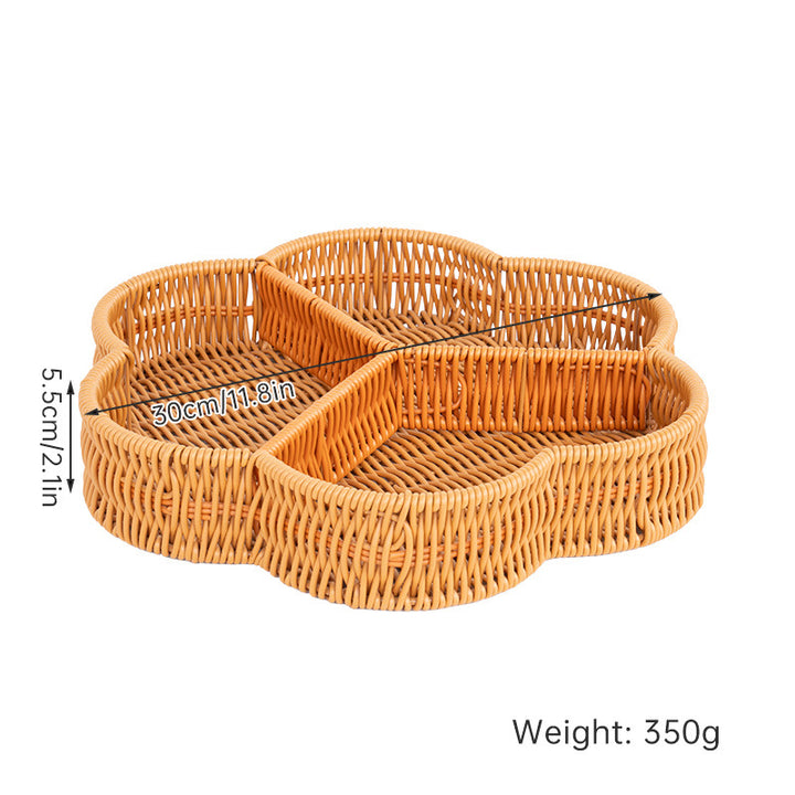 Decorative Woven Serving Dish Bowlift
