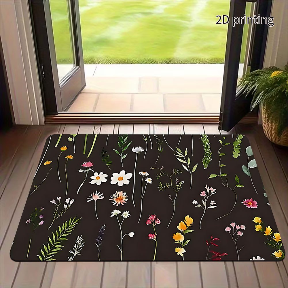 Artistic Mandala Design Bath Mat