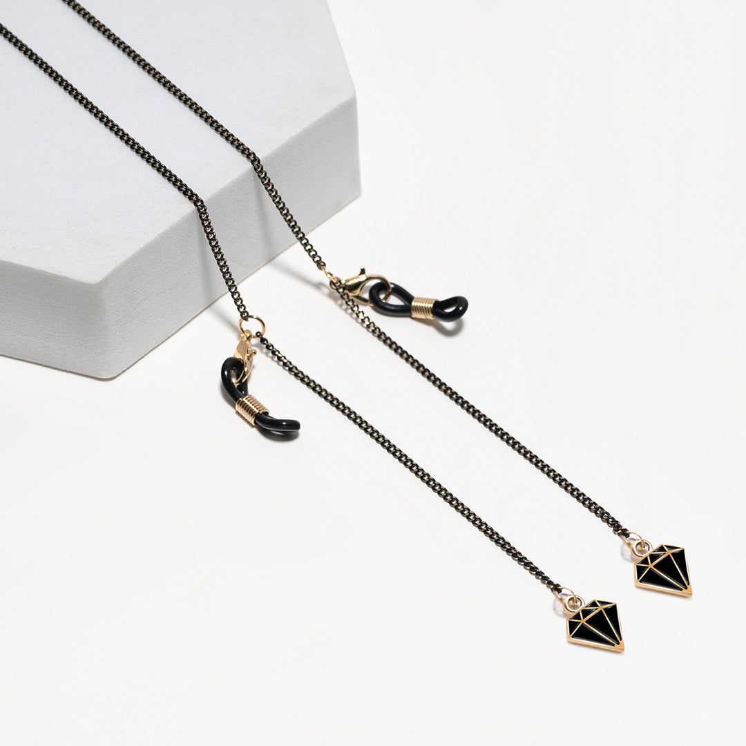 Luxurious Crystal Eyewear Chain Bowlift