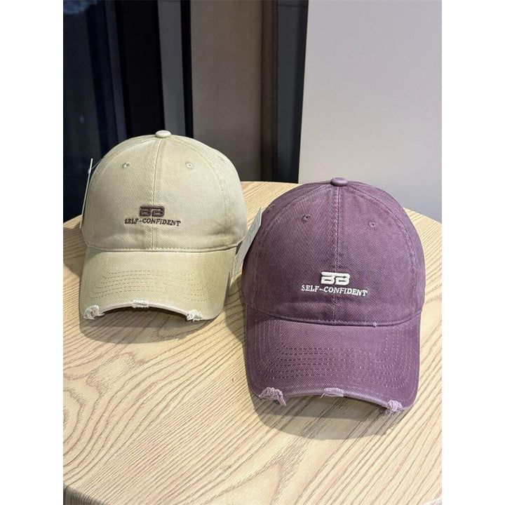 Men's Vintage Distressed Baseball Cap Bowlift