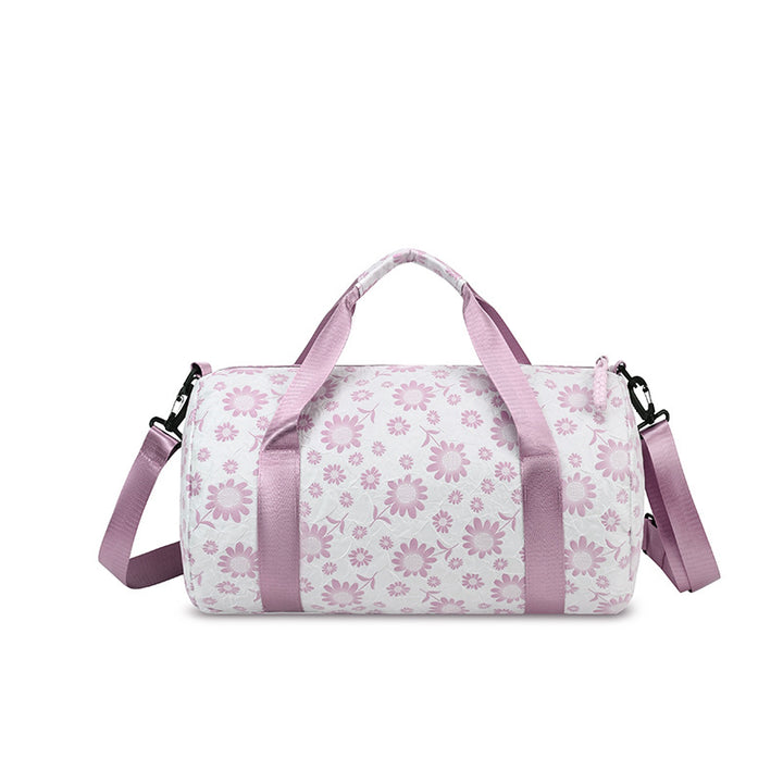 Floral Print Weekend Travel Duffle Bag Bowlift