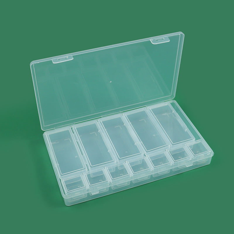 Multi-Compartment Transparent Storage Organizer Bowlift