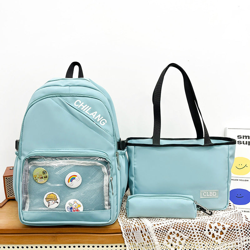 Stylish Multi-Pocket Backpack Set