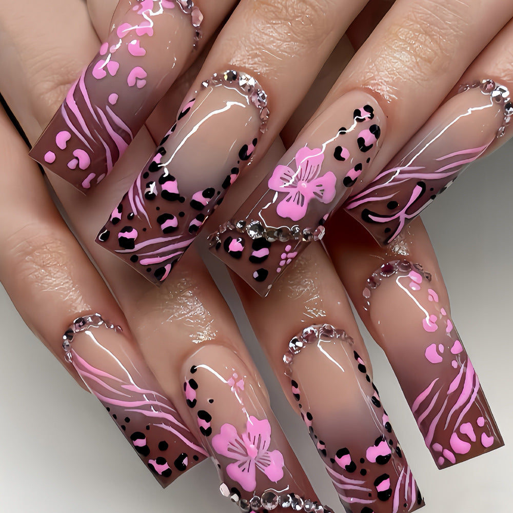 Artistic Press-On Nail Art Tips Bowlift