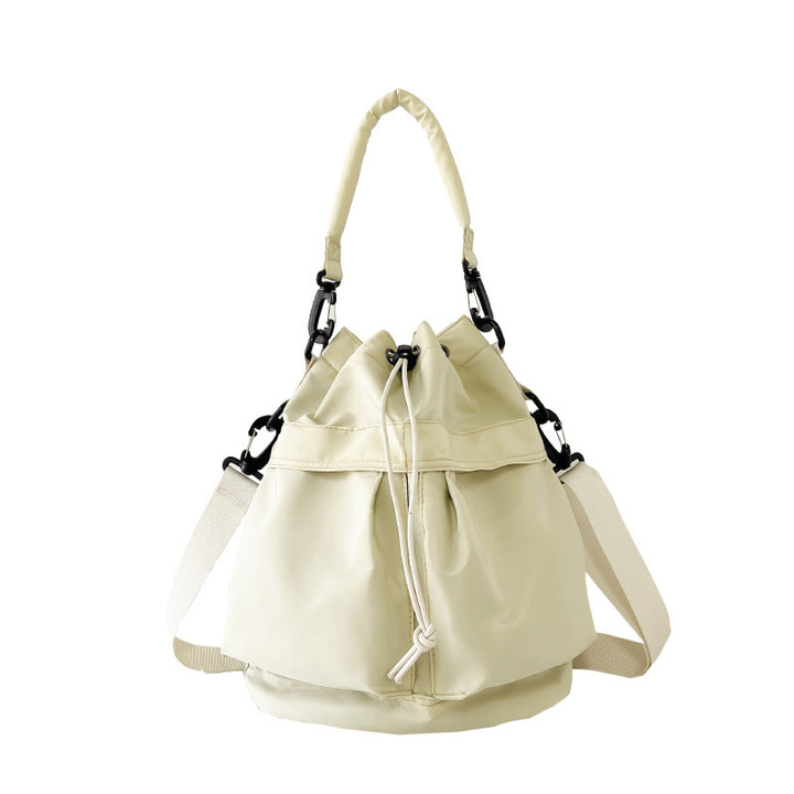 Fashionable Weekend Bag In Practical Drawstring Design Bowlift