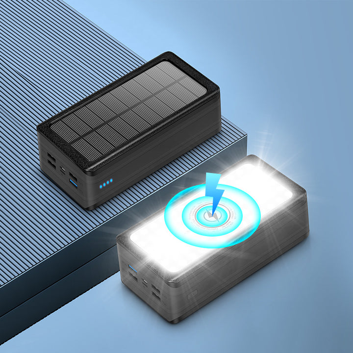 Solar Powerbank with LED Lamp Bowlift