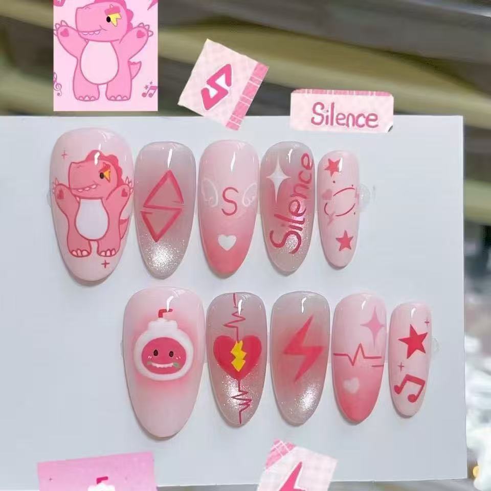 Creative Cartoon Nail Art Set Bowlift
