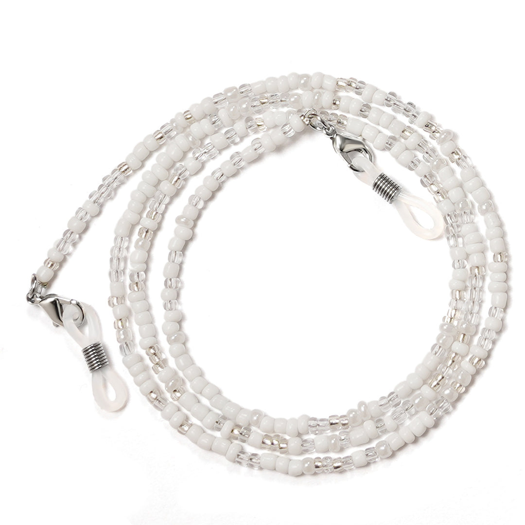 Colorful Artisan Beaded Eyewear Chain Bowlift
