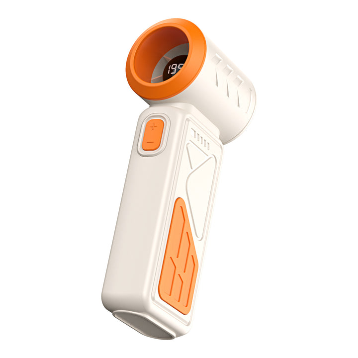 Women's nan compact rechargeable high-speed pocket handheld fan with LED display Bowlift
