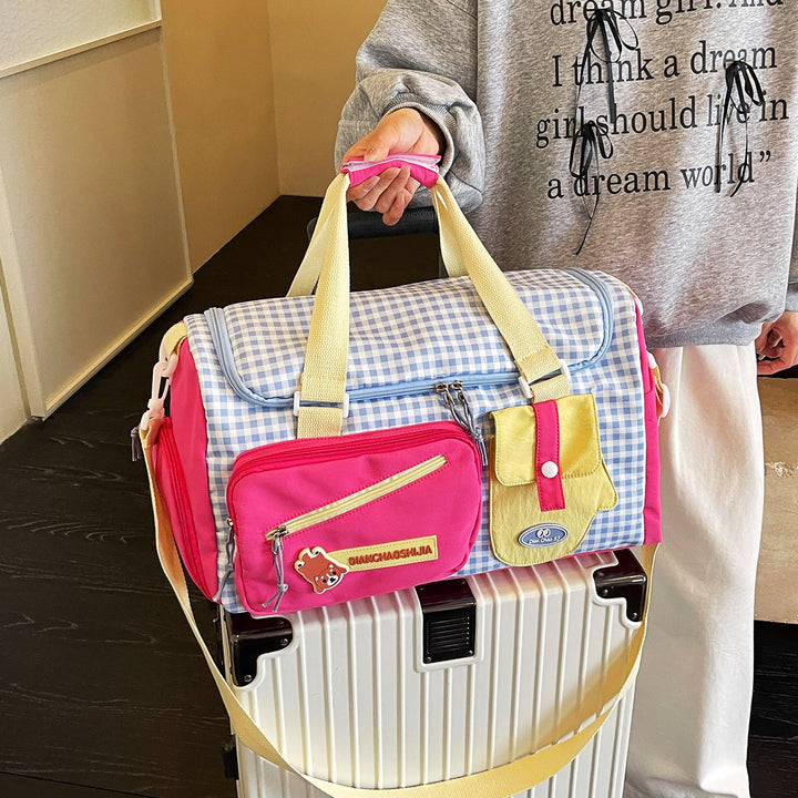 Multi-Pocket Sports Travel Duffle Bowlift