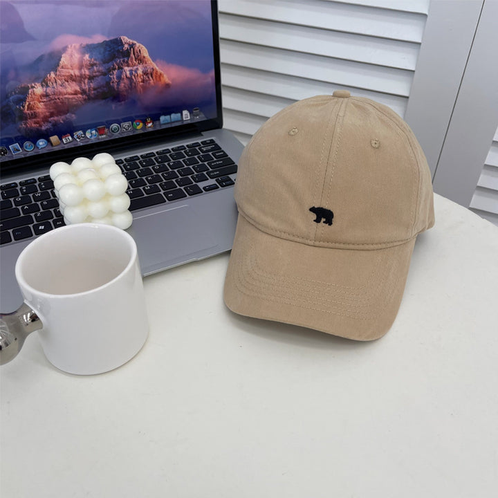 Women's Casual Cotton Embroidered Baseball Cap Bowlift