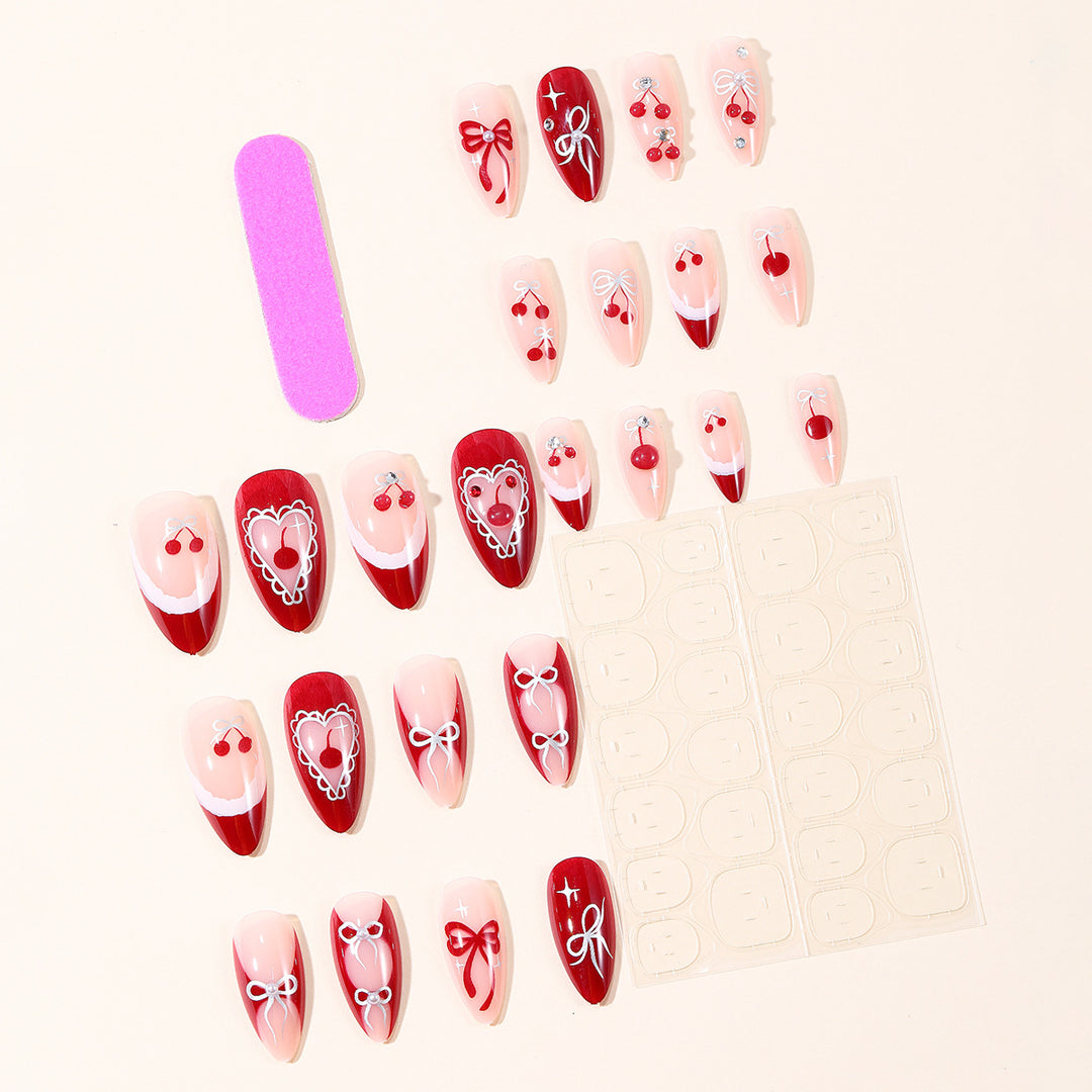 Elegant Decorative 3D Nail Art Bowlift