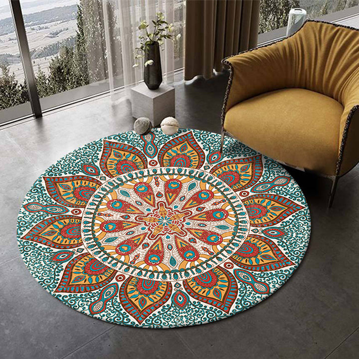 Artistic Round Carpet