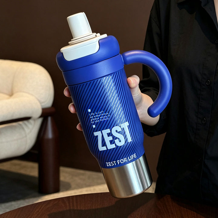 Women's Insulated Mug with Practical Drinking Lid Bowlift