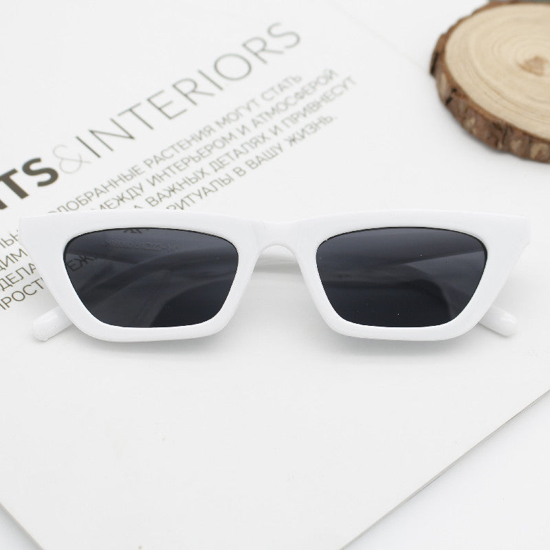 Women’s geometric sunglasses with refined plastic frame Bowlift