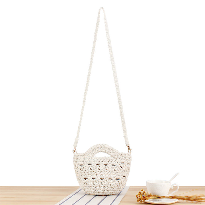 Hand-knotted shoulder bag Bowlift