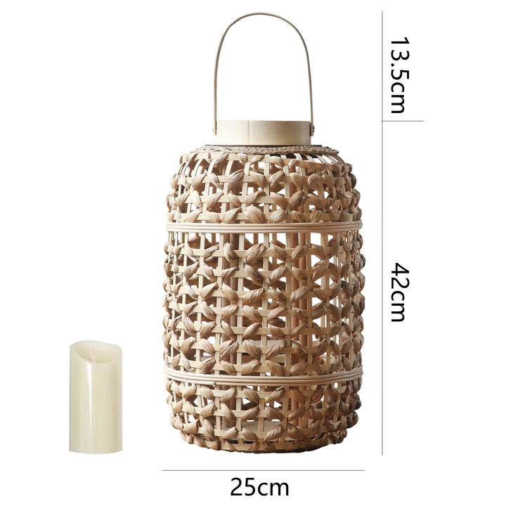 Decorative Rattan Lantern Bowlift