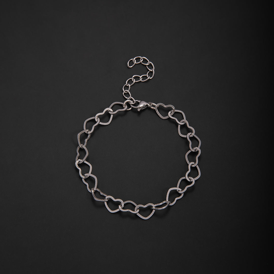Interlaced Metal Link Bracelet Bowlift