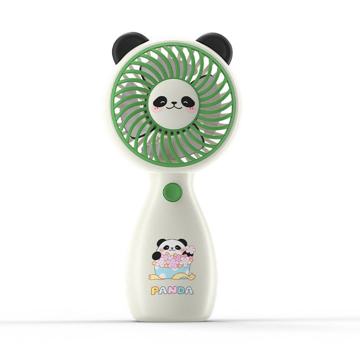 Ladies portable mini hand fan with panda design Bowlift