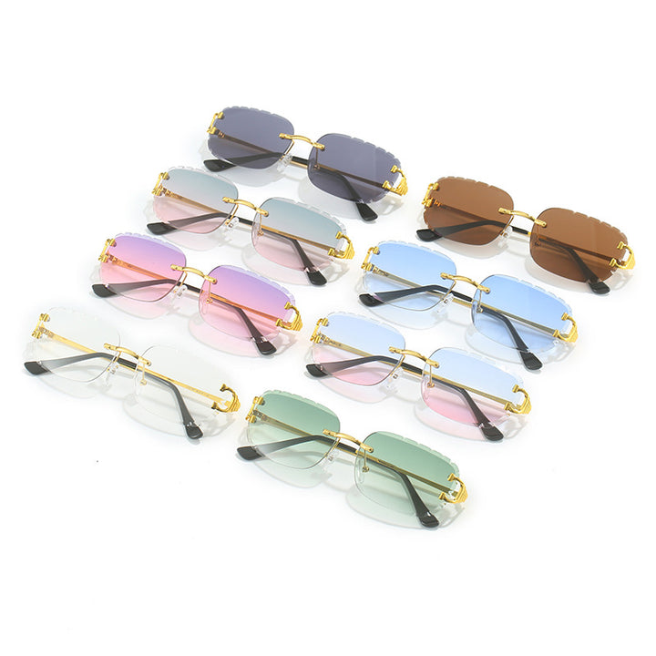 Ladies Designer Sunglasses with uniquely shaped frame and UV protection Bowlift