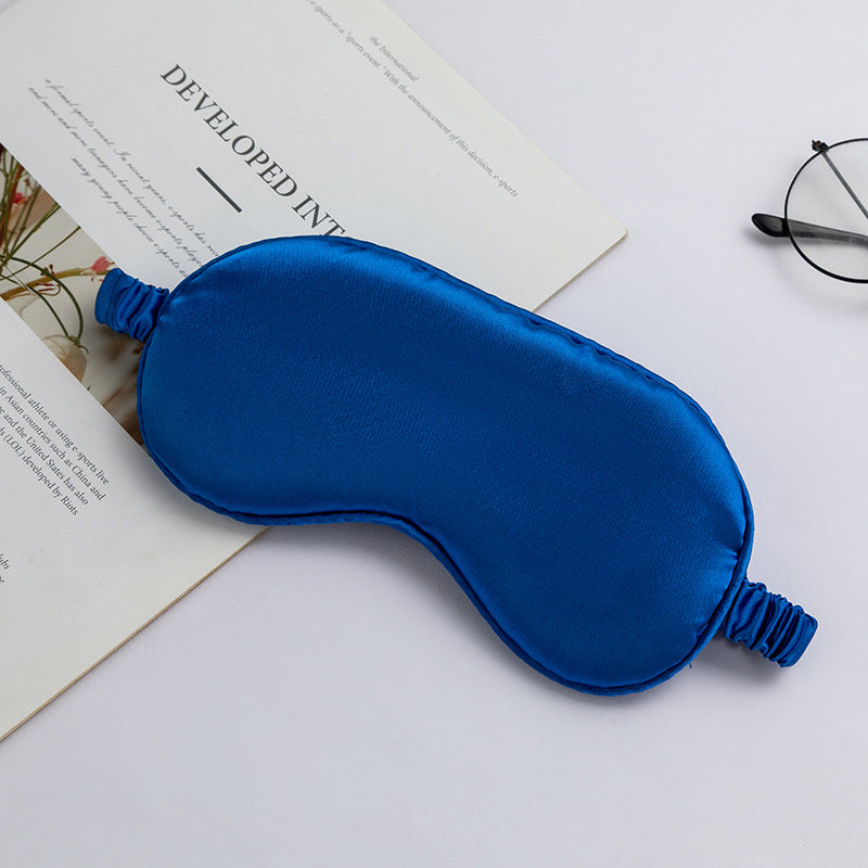 Unisex nan luxurious satin sleep mask with adjustable elastic band and soft padding Bowlift