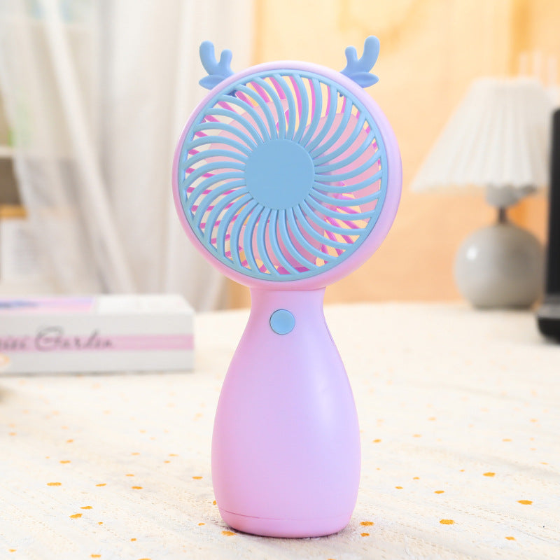 Women Portable Hand Fan in Cute Animal Design Bowlift