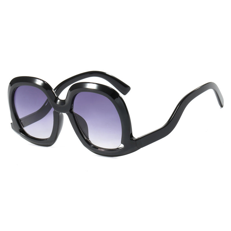 Women's oversized sunglasses with fashionable design Bowlift