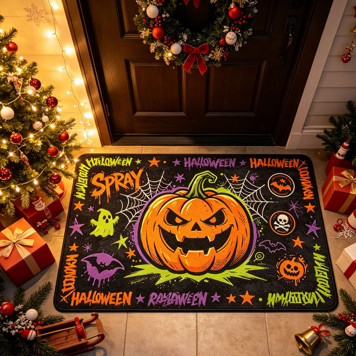 Halloween Theme Doormat
