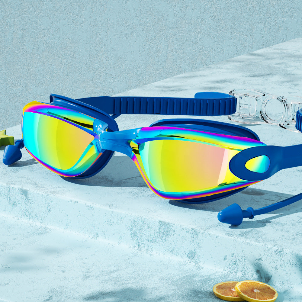 Men's Advanced Anti-Fog Swimming Goggles Bowlift