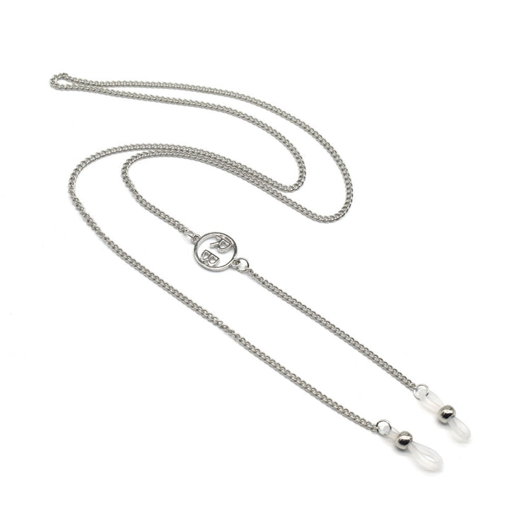 Adjustable Silver Eyewear Chain Bowlift