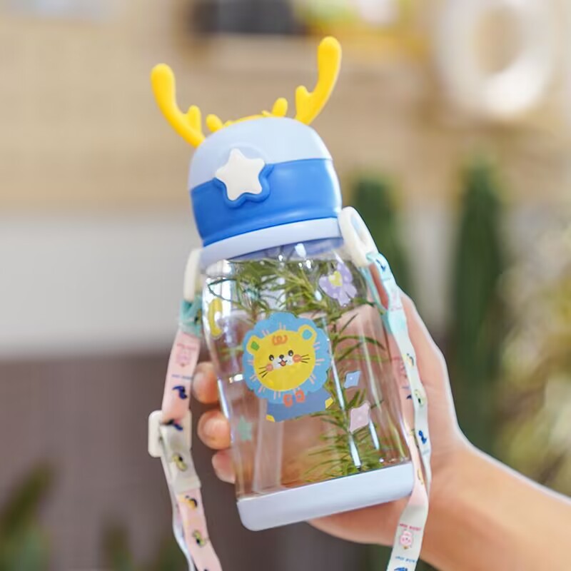 Women Glass Drinking Bottle with Secure Lid Bowlift