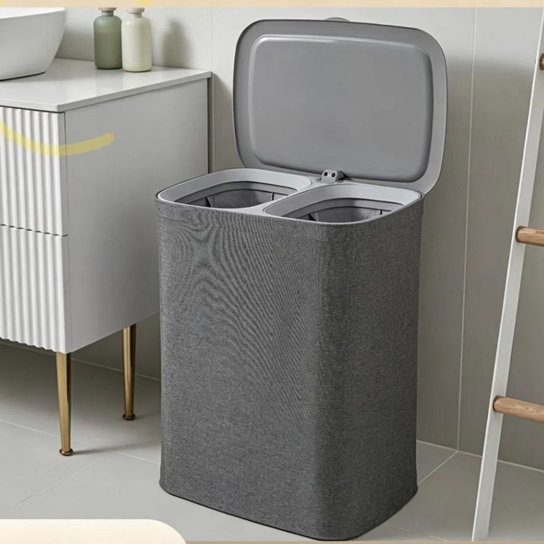 Practical laundry container with stylish lid Bowlift
