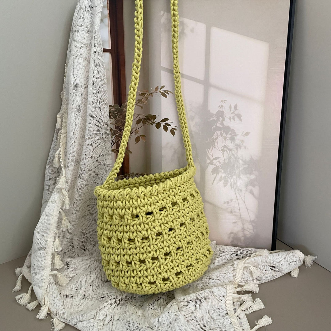 Hand-knotted tote bag Bowlift