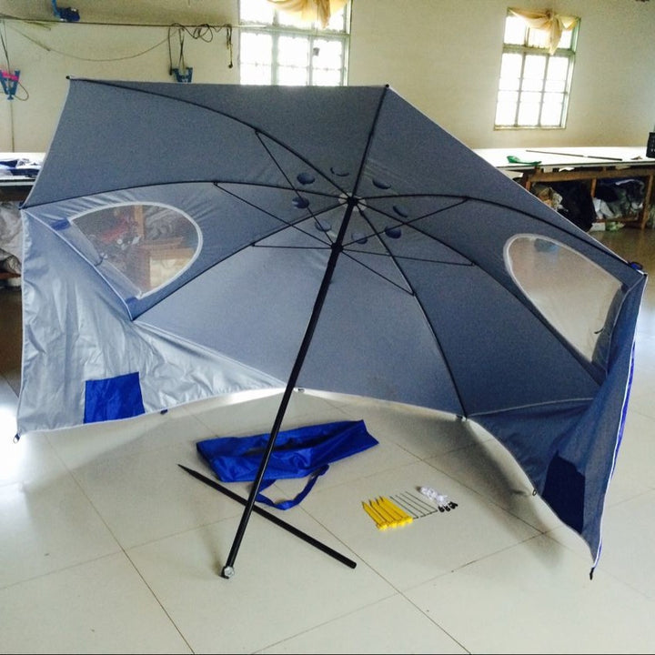 Sturdy beach umbrella with UV protection Bowlift