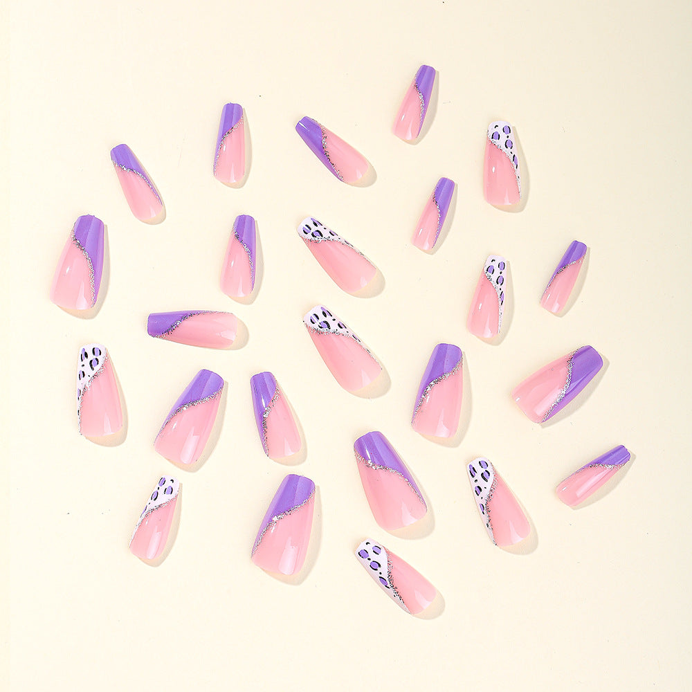 Decorative Long Acrylic Nail Art Extensions Bowlift