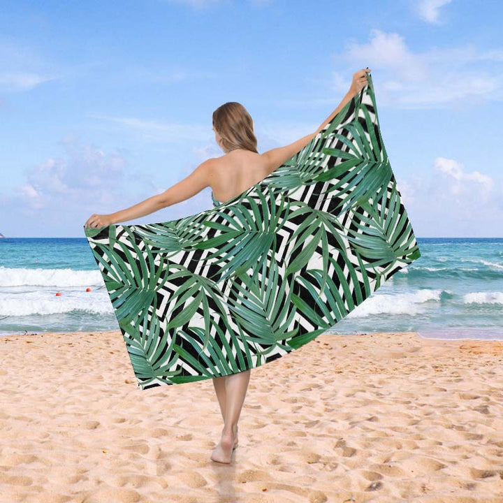 Beach blanket in exclusive mosaic design Bowlift