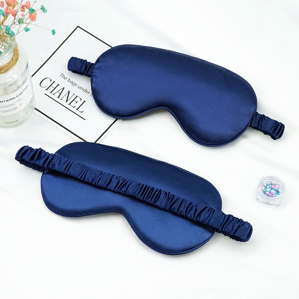 Unisex nan luxurious satin sleep mask with adjustable elastic band and soft padding Bowlift
