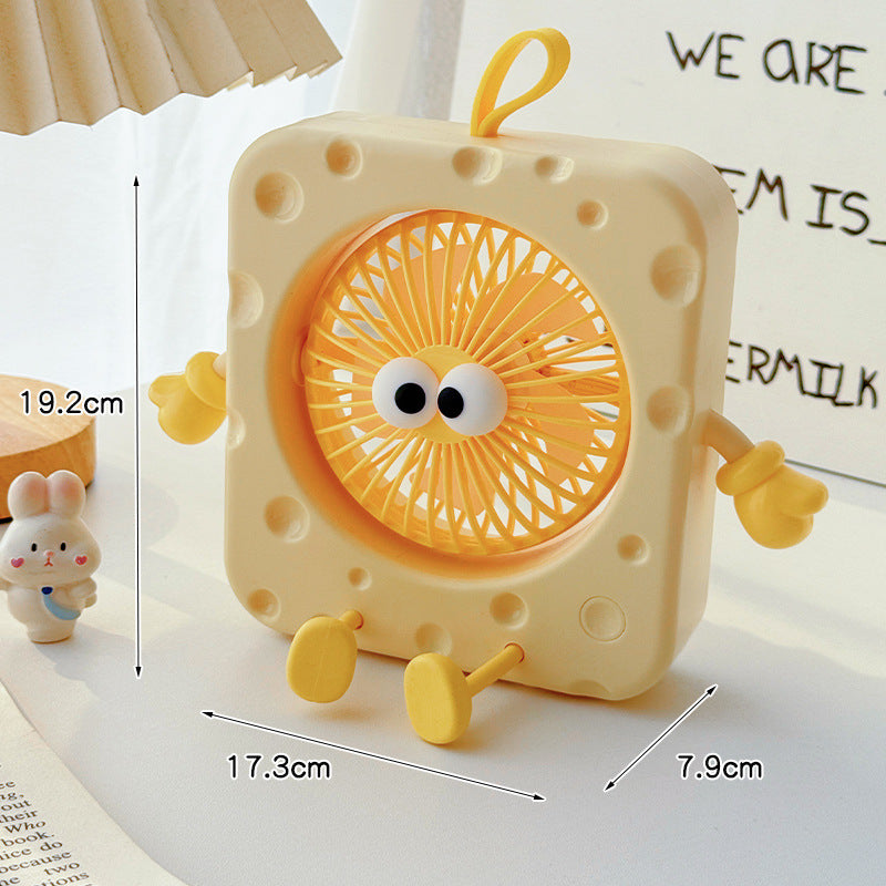 Unisex Funny Mini Table Fan in Creative Design Bowlift