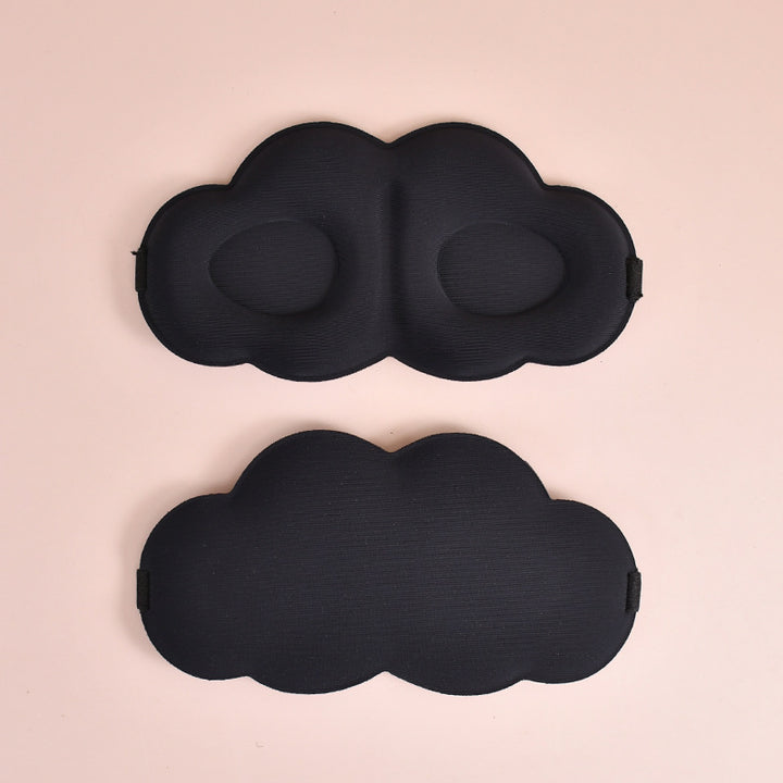 Women's cute cloud sleep mask made of memory foam with ergonomic padding and adjustable elastic band Bowlift