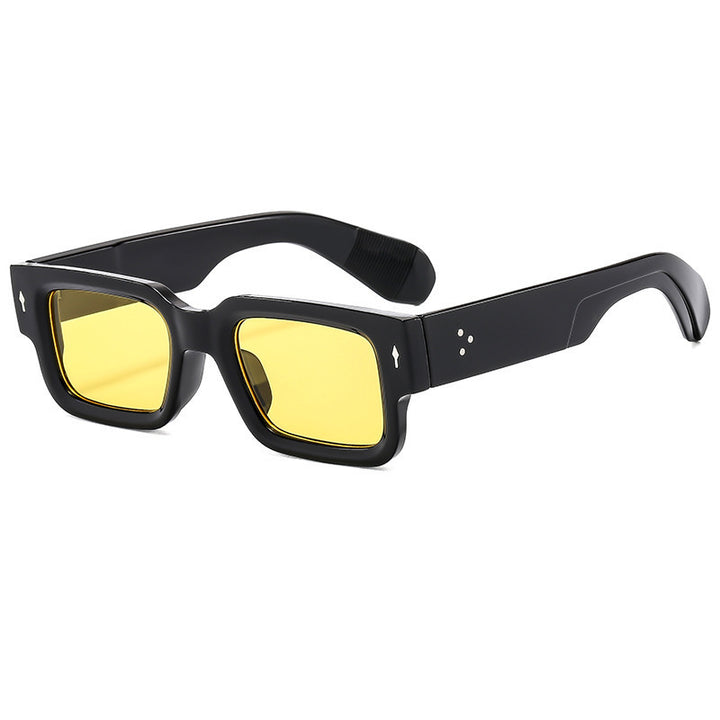 Women's fashionable square sunglasses in striking tortoiseshell design Bowlift