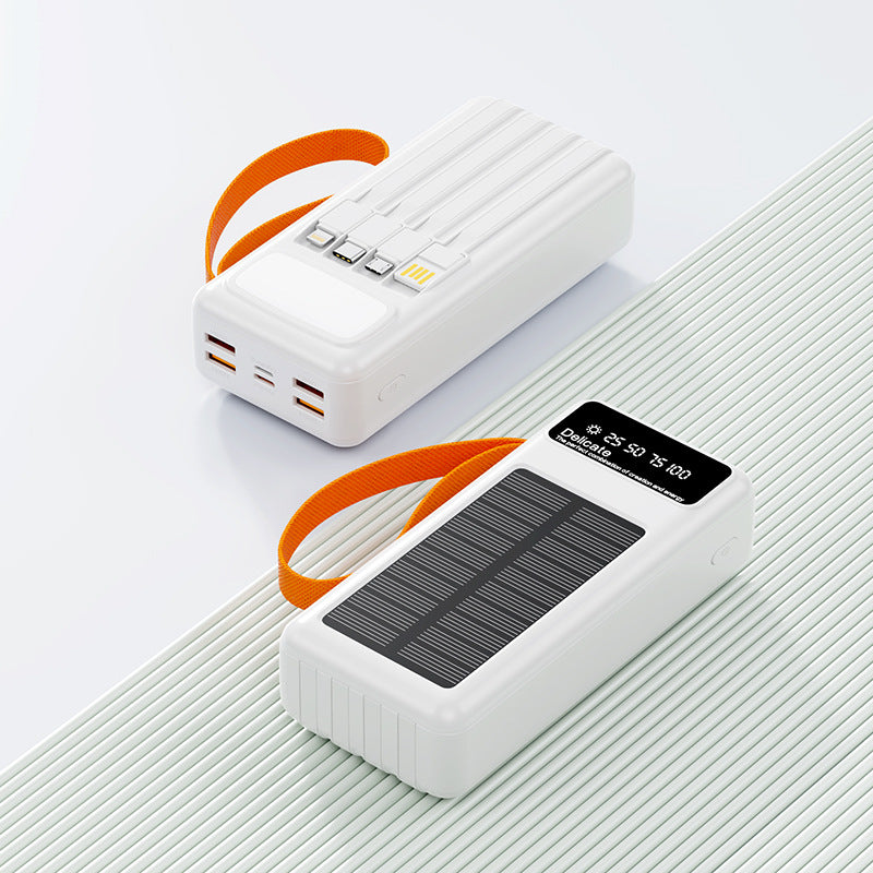 Solar-powered power bank Bowlift