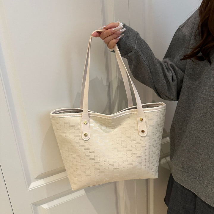 Classic Textured Tote Bag Bowlift