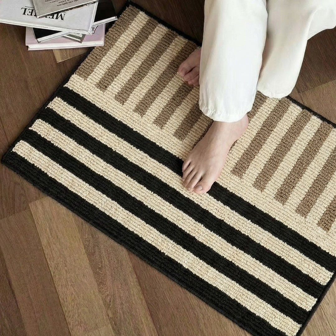 Indoor Decorative Stripe Mat