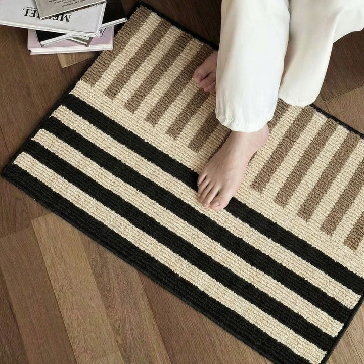 Indoor Decorative Stripe Mat