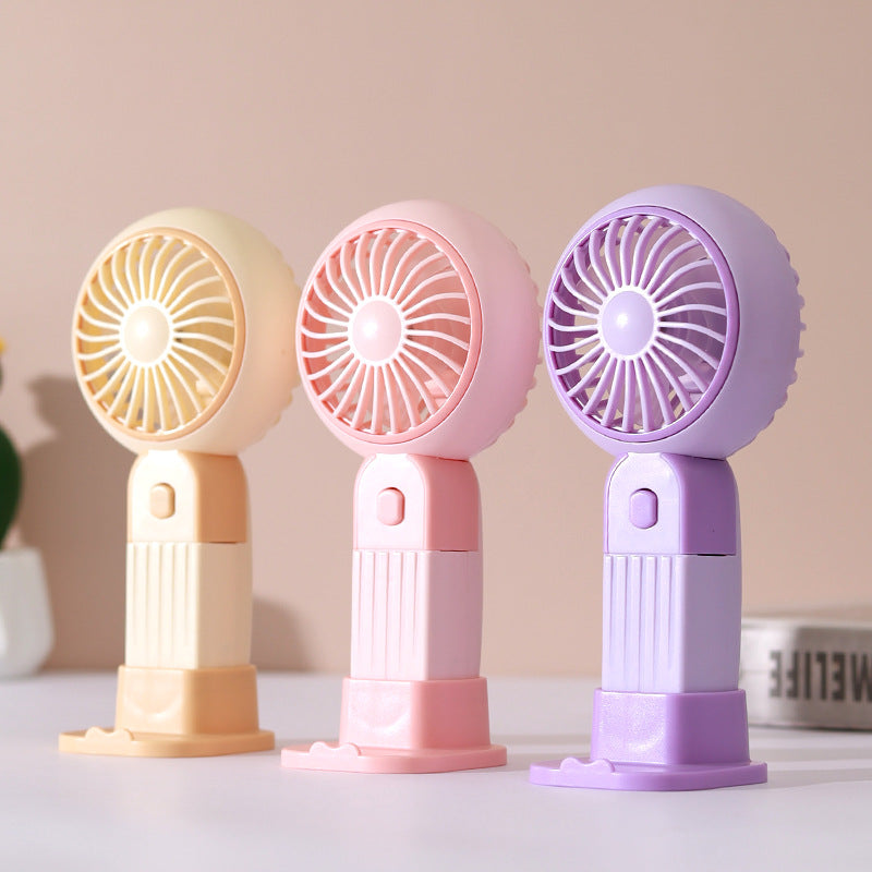 Women's portable USB fan with adjustable head Bowlift
