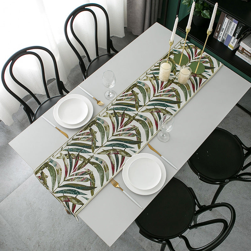 Leaf Pattern Table Runner